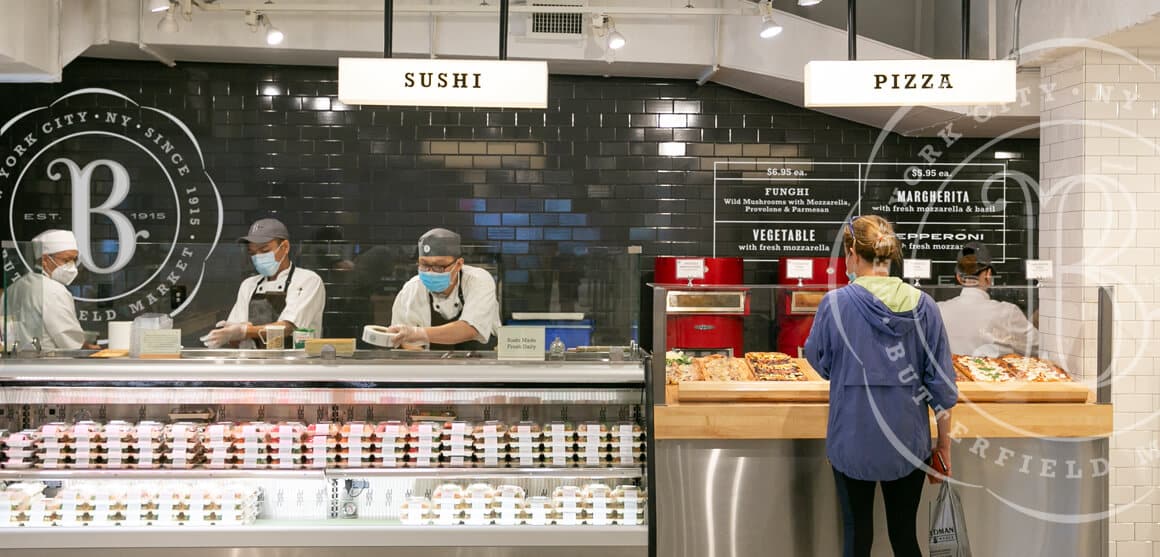 Butterfield Market Sushi & Pizza Storefront